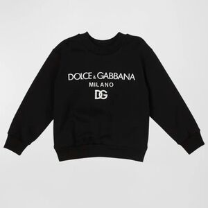 Dolce & Gabbana Kids Black Logo Sweatshirt 4